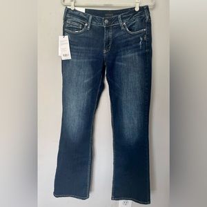 Silver Jeans Company Suki Slim Boot Indigo 32 - NWT